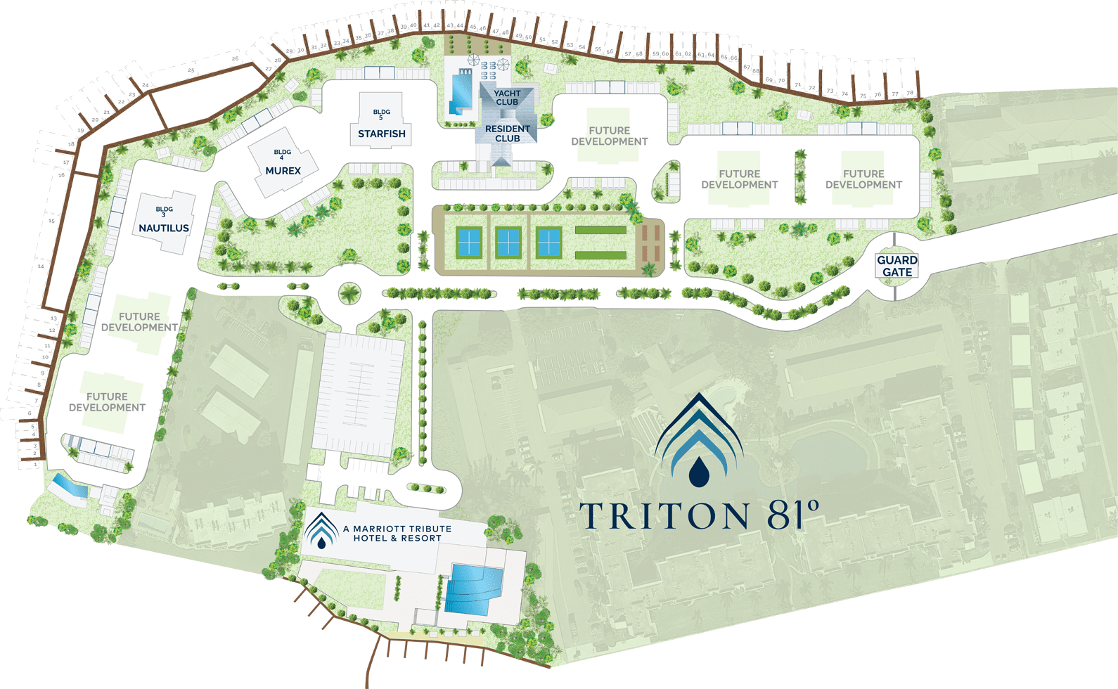 Triton81 Master Site Plan