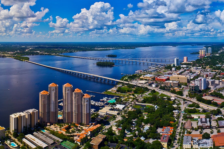 Fort Myers aerial