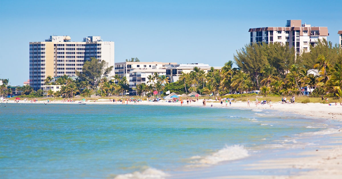 Fort Myers Beaches in Florida